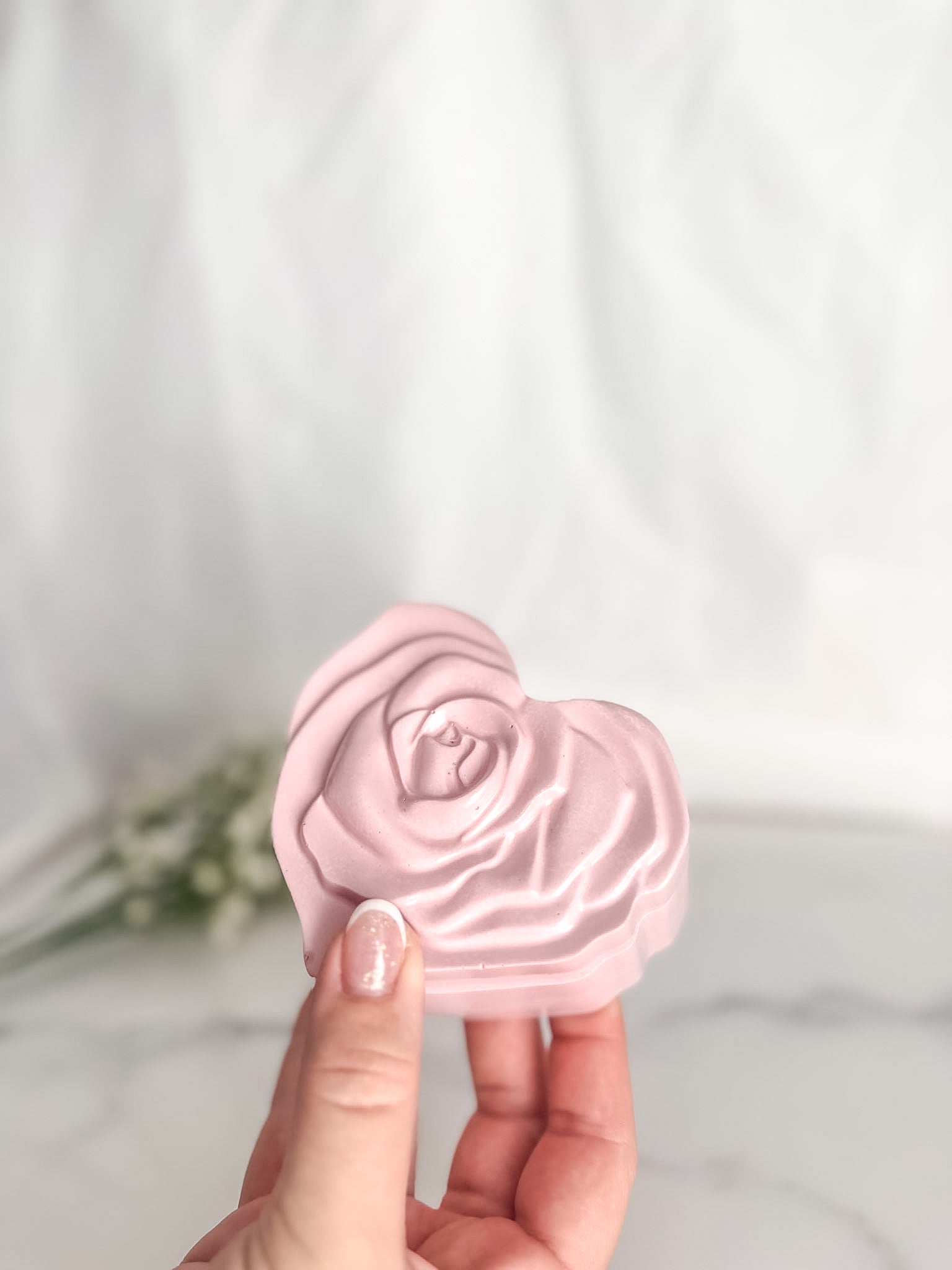 Rose Heart Trinket Box