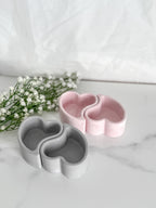 Ying Yang Hearts Trays